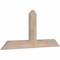 Ekena Millwork Portland Smooth Timber Gable Bracket, Douglas Fir, 36"W x 16"H x 1 1/2"D x 3 1/2"F, 11/12 Pitch GBW036X16X0204POR00SDF - alternate 2